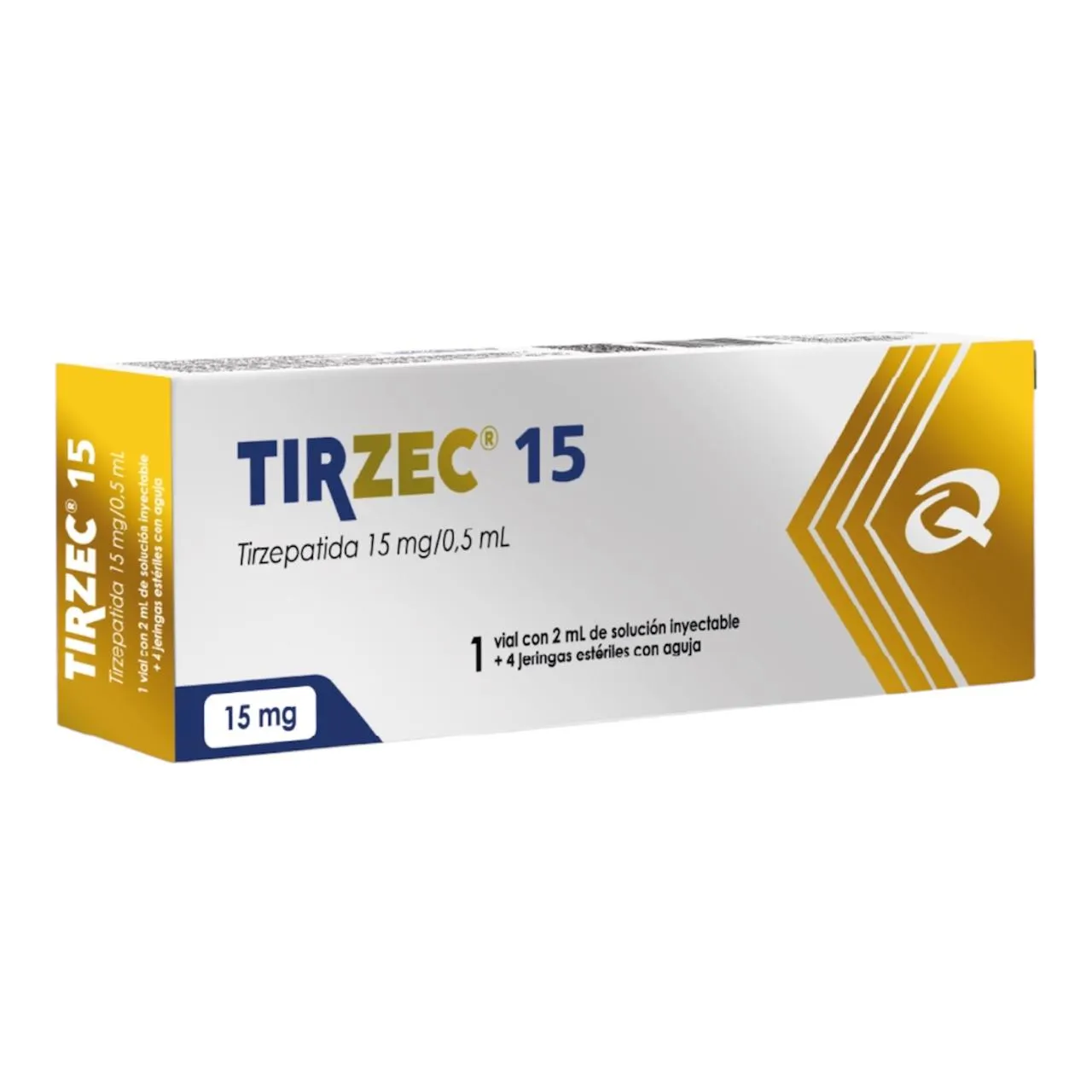 TIRZEC 15MG LACRADA | 01 AMPOLA 2ML (60MG)
